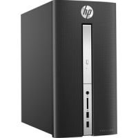 HP Pavilion 570-p000 570-p050 Desktop Computer - Core i5 i5-7400 - 8 GB RAM - 1 TB HDD - 16 GB SSD - Tower - Refurbished