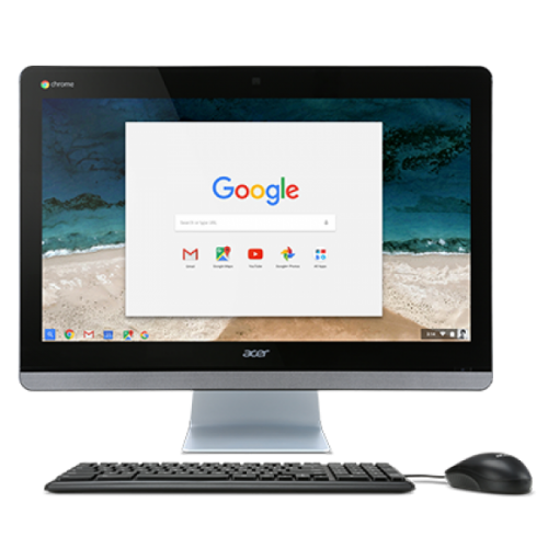 Acer Chromebase 24 CA24I-CN - all-in-one - Celeron 3215U 1.7 GHz - 4 GB - 16 GB - LED 23.8"